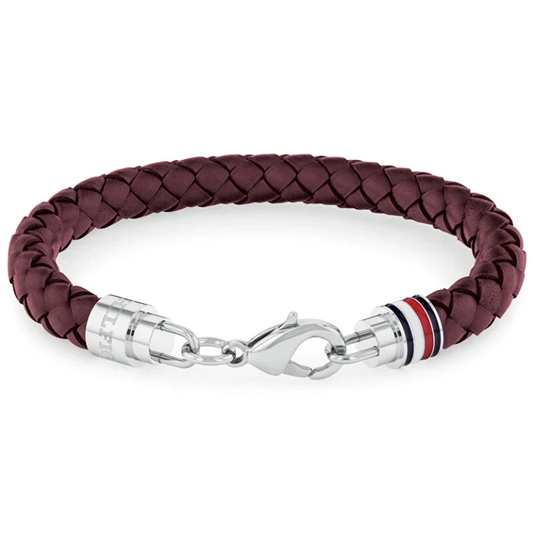 Elegant men´s Bracciale made of red leather Tyson 2790547