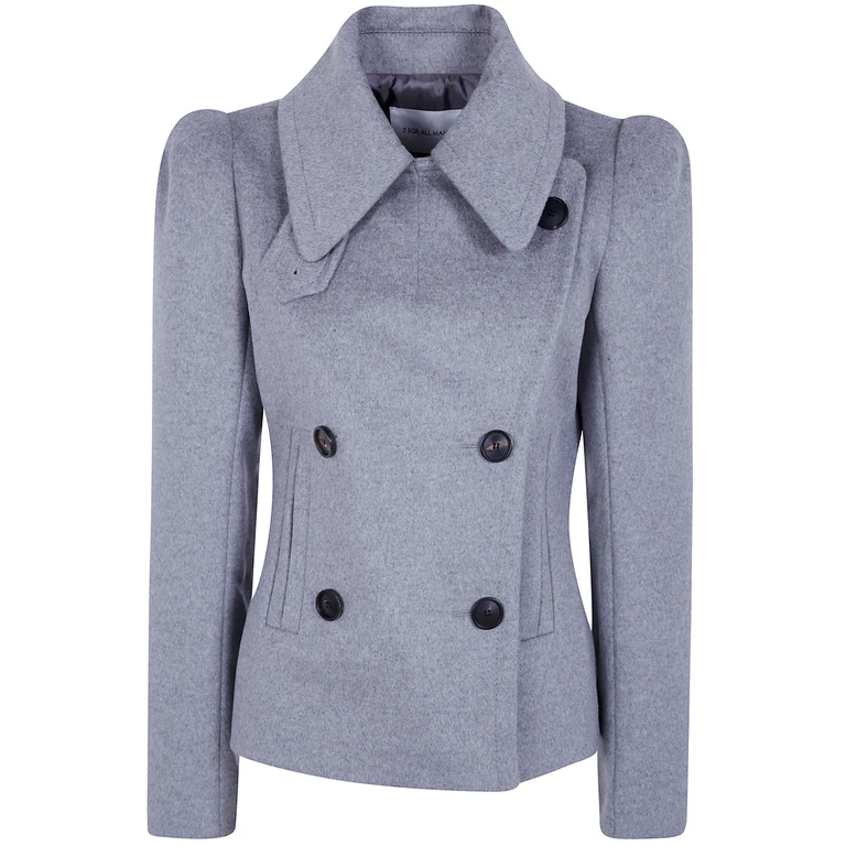 Jacket Double Breasted "High Shoulder"
