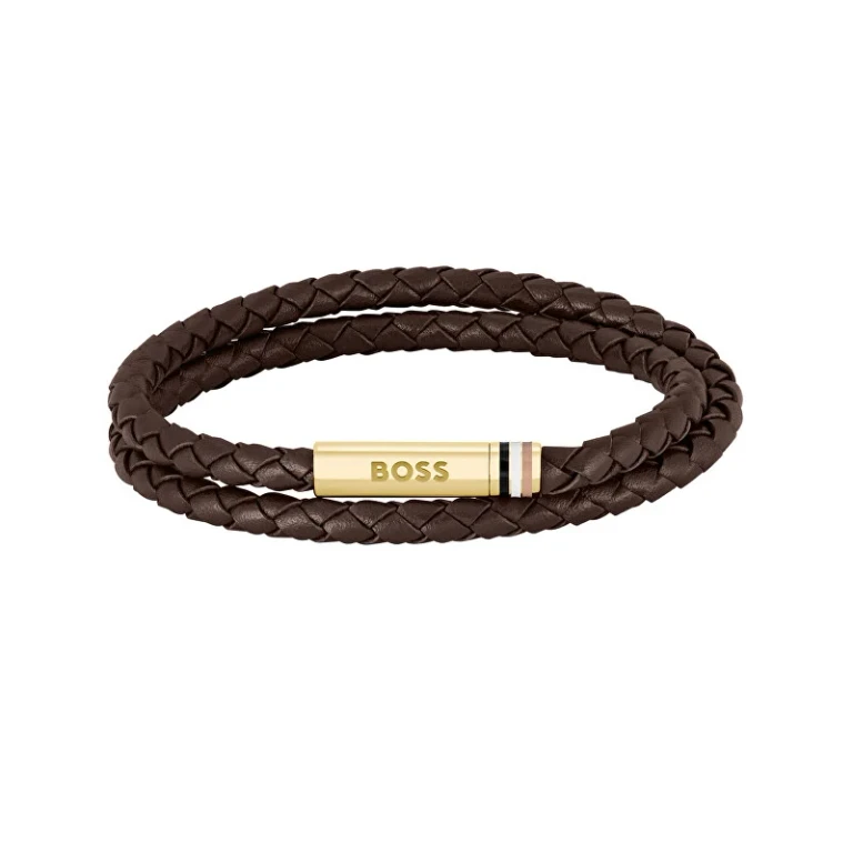 Double leather Bracciale Ares 1580670 - Length: 19 cm