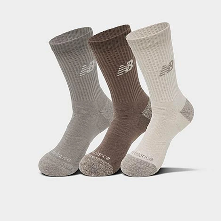 Active Crew Socks (3-Pack) in Multi Size: Medium