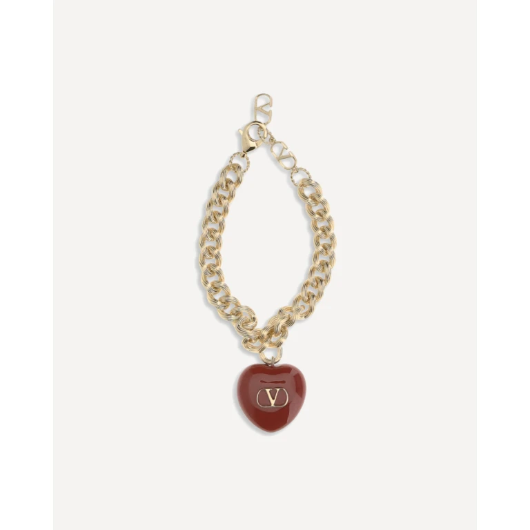 VALENTINO GARAVANI Coeur Royal chain Bracelet Female M