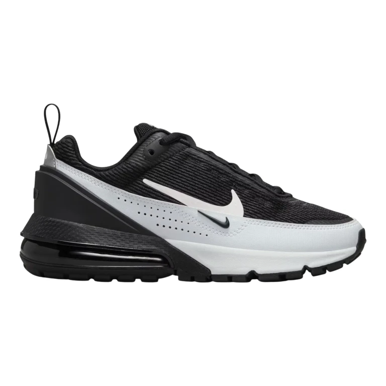 Air Max Pulse Big Kids' (GS) Sneakers - Black & White Low-Top