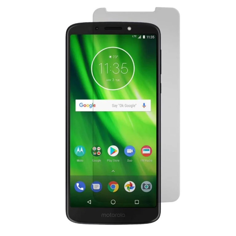Black Ice Glass Screen Protector for Motorola Moto G6 Play - Clear