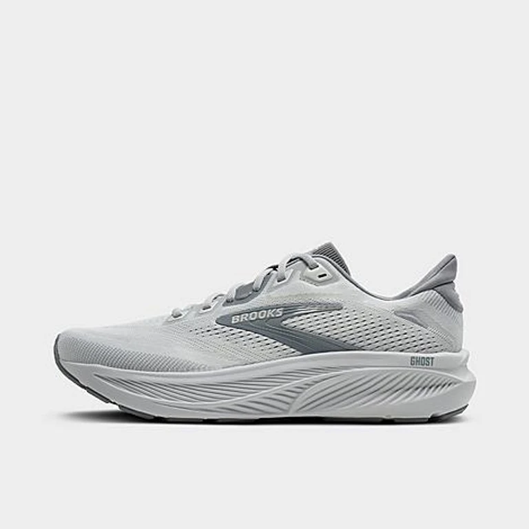 Men's Ghost 18 Running Shoes (Wide Width 2E) in Primer Grey/Oyster Mushroom Size: 7.5
