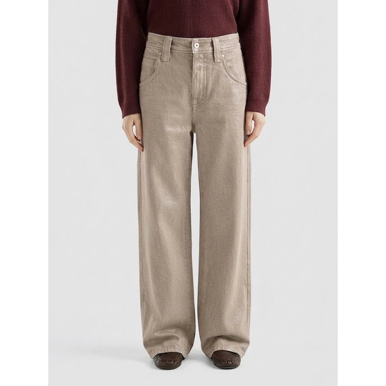 Brunello Cucinelli Jean Bootcut - Marron (ML109P4091C1340)