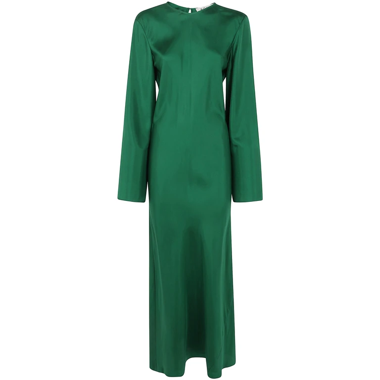 ROHE Dress Long Sleeve "Fluid Silk Dress"