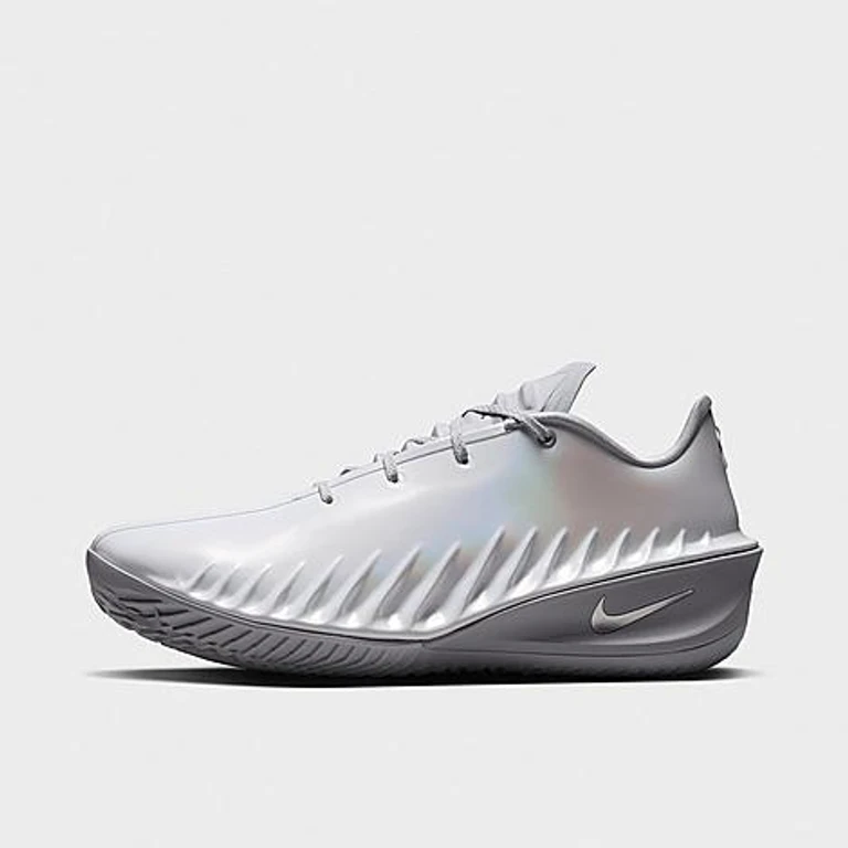 Men's G. T. Cut 4 Basketball Shoes in White/Wolf Grey/Multi-Color Size: 4.0