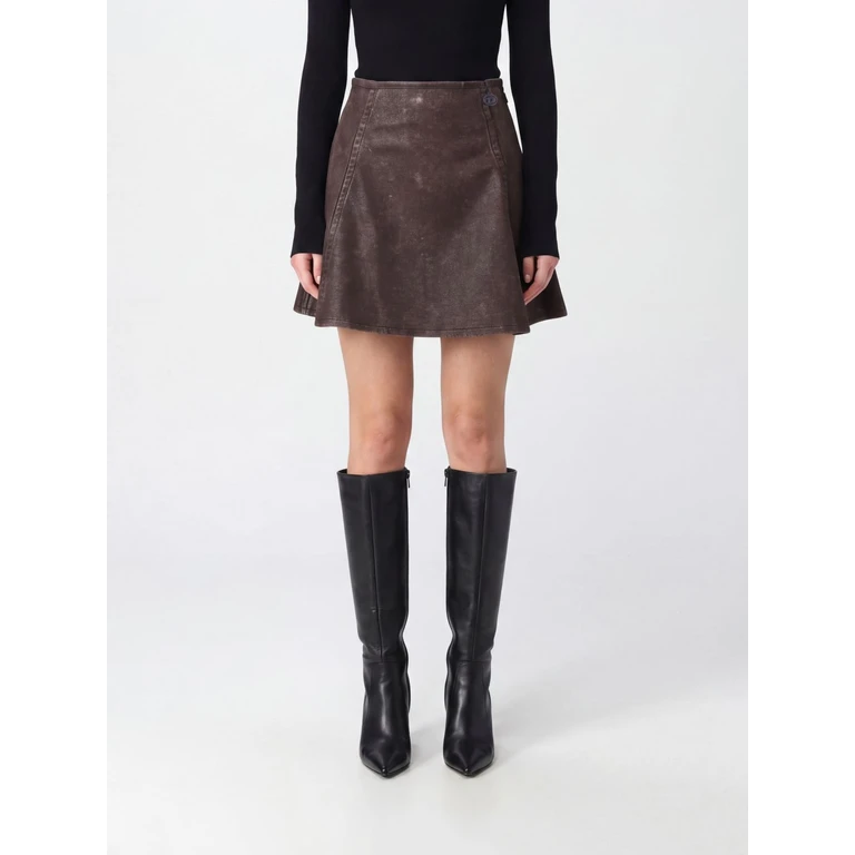 Skirt Woman color Brown (A240700WEBJ7BB)