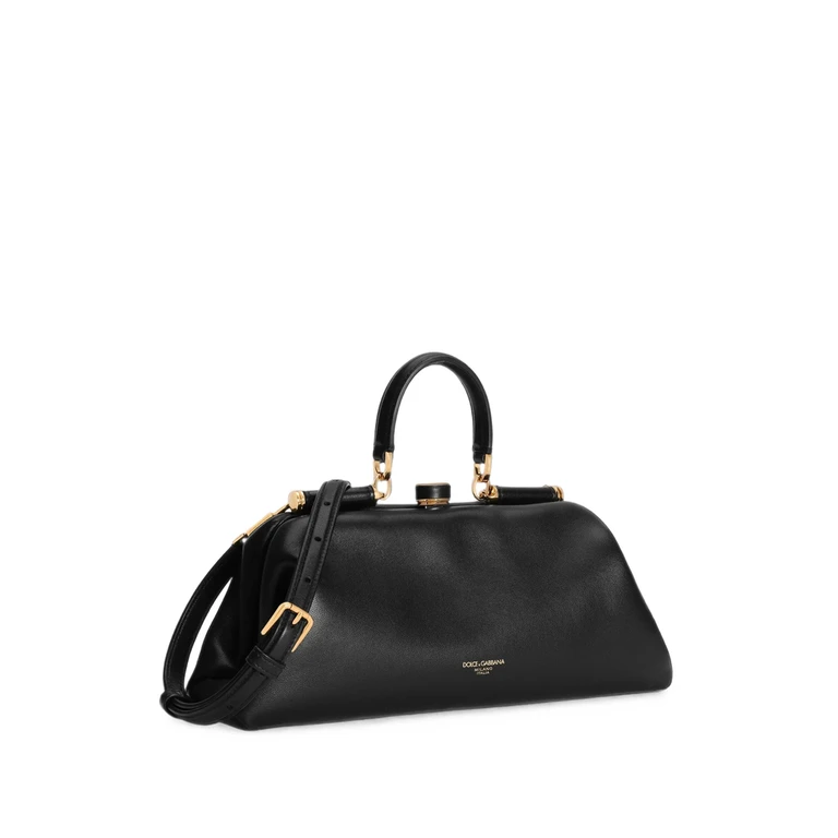 Medium Grandma Handbag In Plongé Nappa Leather