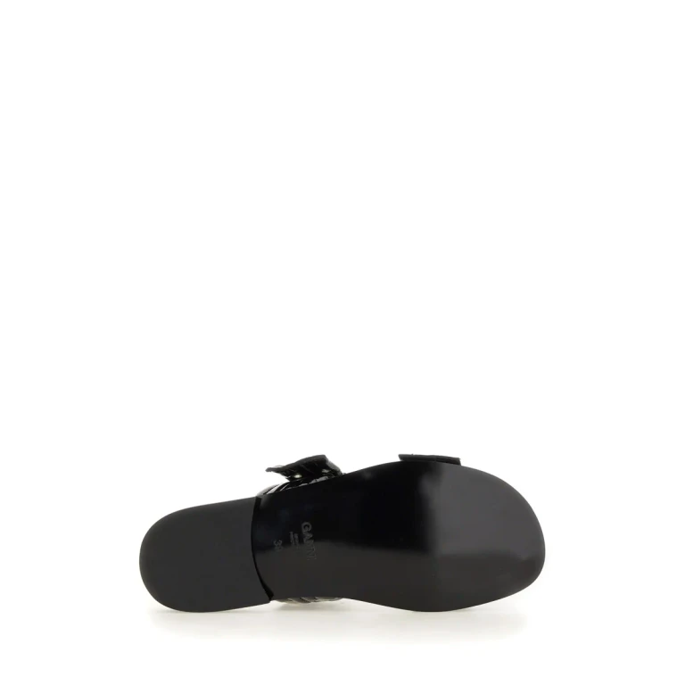 Sandals With Buckle Black