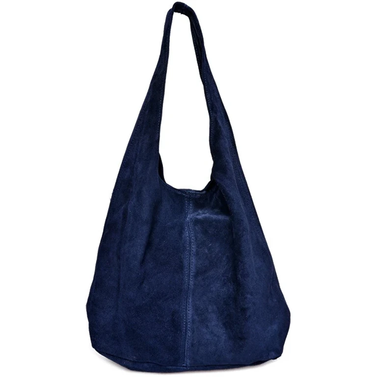 borsa in pelle da donna AL8149 Blu