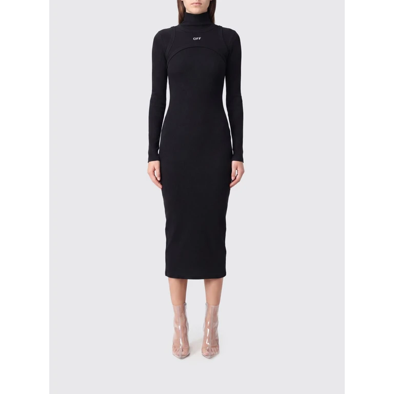 OFF-WHITE Jurk Zwart