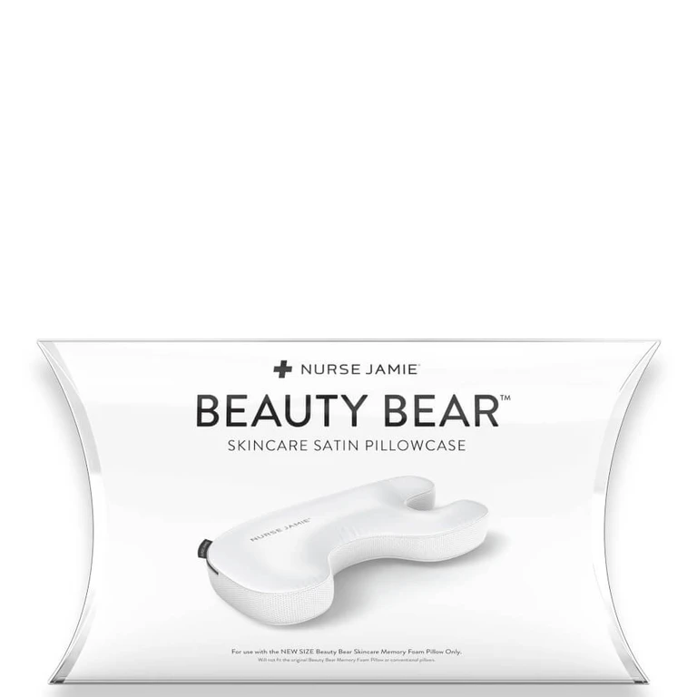 Beauty Bear Memory Foam Pillowcase (Various Shades) - White
