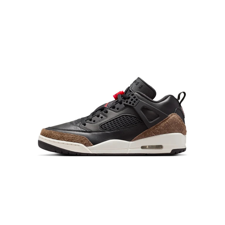 Mens Spizike Low - Black/University Red