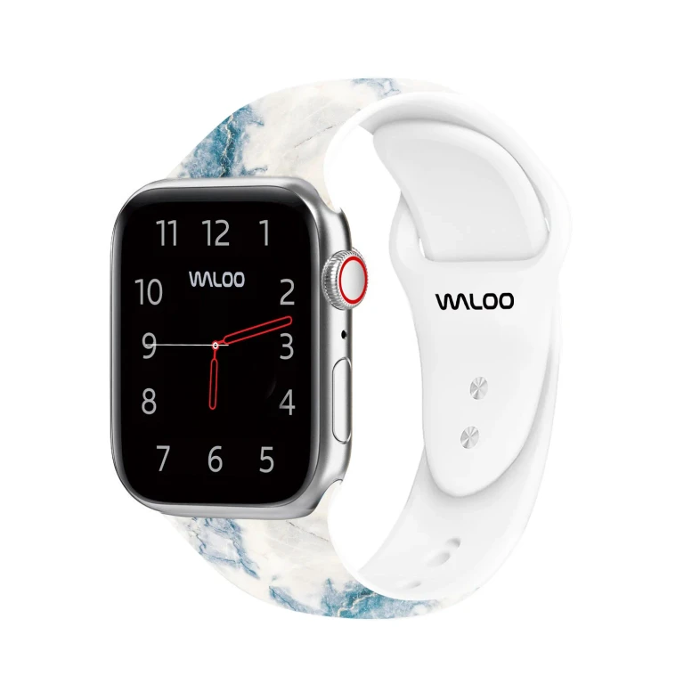 Marble Silicone Sport Band For Apple Watch