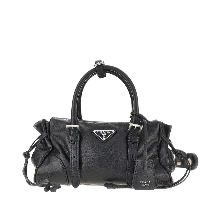 Leather small 'Prada Karin' bag Woman One Size