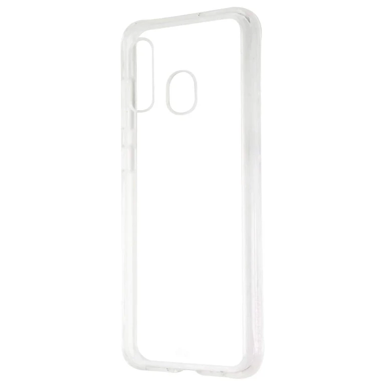 Samsung Galaxy A20 Case + Glass Screen Protector Bundle - Tough - Clear