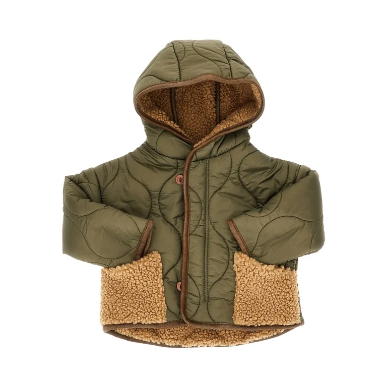 Quilted jacket with Teddy details Kids 9M