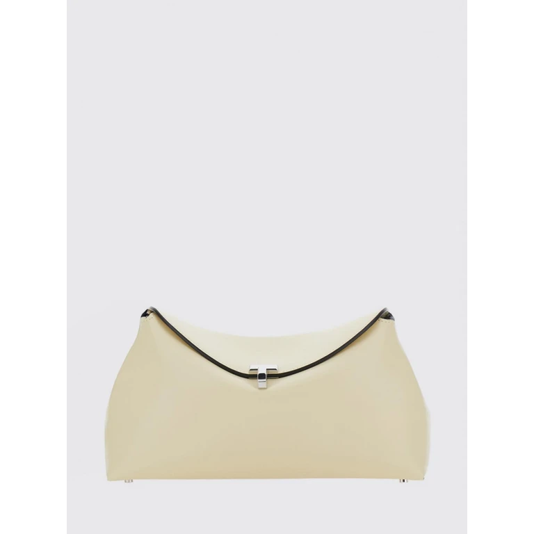T-Lock Leather Crossbody Bag with Gold-Tone Turn-Lock Closure (234WAL950LE0025312)