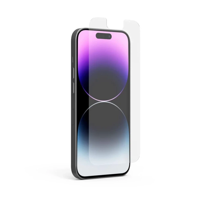Maximum Clarity Hd Tempered Glass Screen Protector for Apple Iphone 14 Pro (2022) 6.1", Touch + Precision, Case Friendly Fit, Lifetime Replacement (Self Alignment Installation Tray Included)