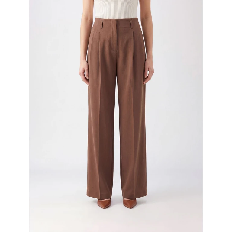 GOLDEN GOOSE Pants Woman color Brown (GWP01203P00258555723)