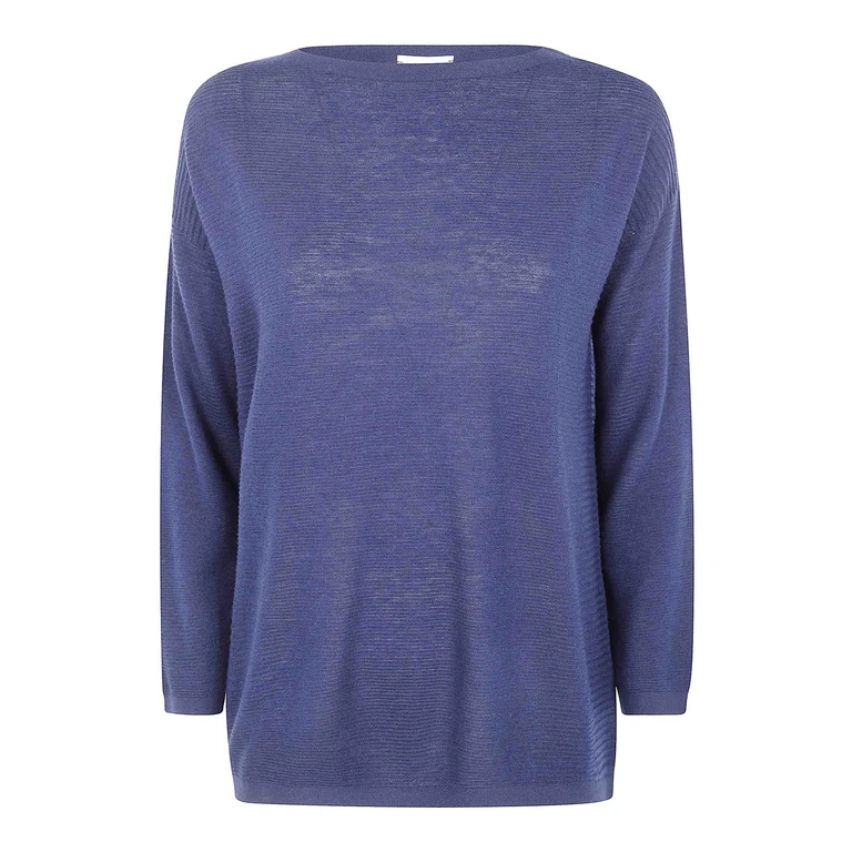 KnitKnit Pull Col Rond - Bleu (K24NAVY)