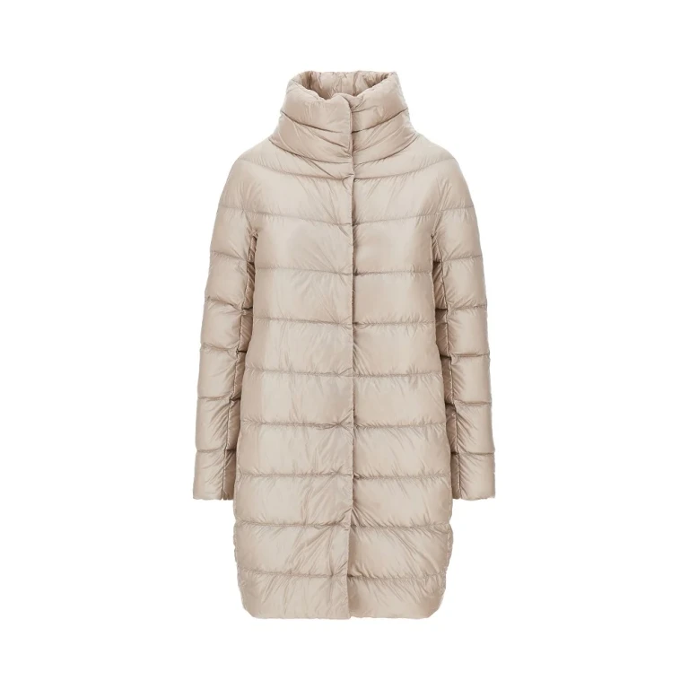 'Dora' Ultralight nylon midi down jacket Woman 40