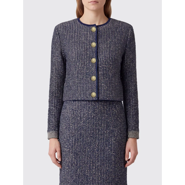 Cardigan Balmain couleur Sea