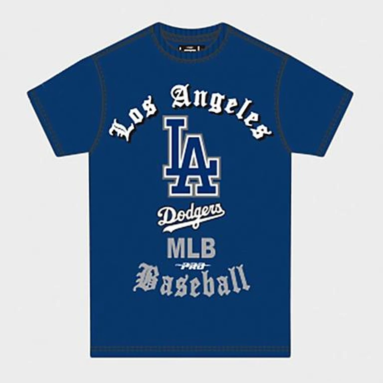 Los Angeles Dodgers MLB Old English T-shirt in Dodger Blue
