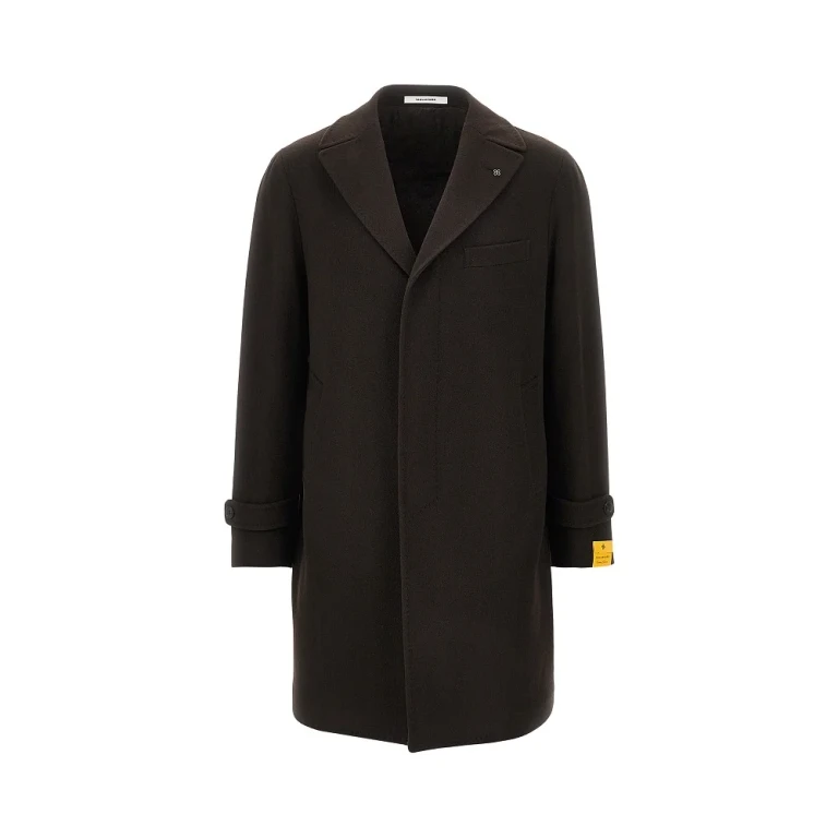Cashmere and wool tailored coat Man 48