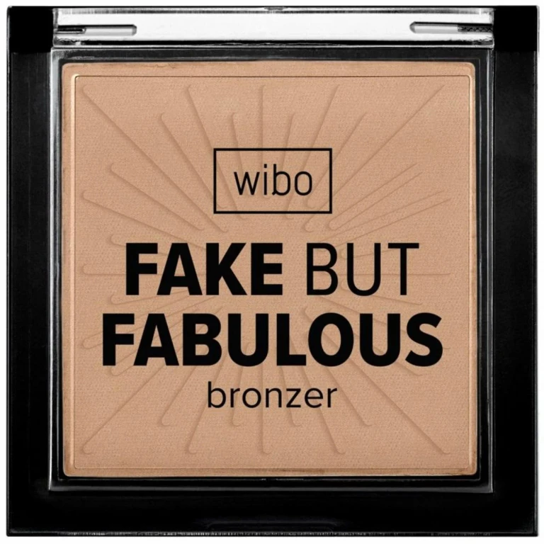 Fake But Fabulous, polvere compatta bronzer opaca, 02, castagna, 9 g