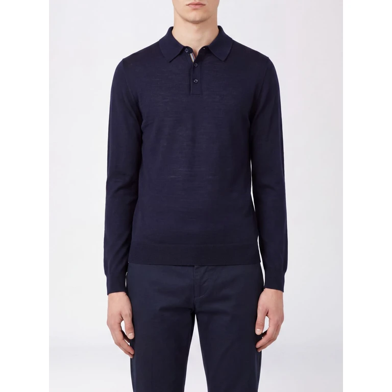 Polo de punto de lana merino Paul Smith