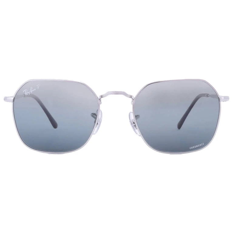 Ray Ban Jim Polarized Blue Gradient Irregular Unisex Sunglasses RB3694 9242G6 53