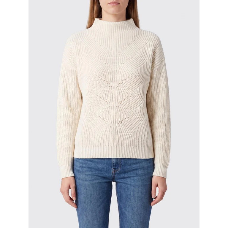 Pure Wool Turtleneck Jumper with Dropped Shoulders and Funnel Neck (ML00023DR701881010)