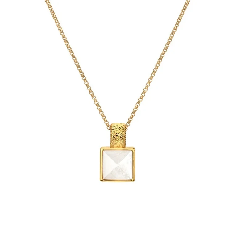 Hot diamonds Unique Jac Jossa Soul Diamond and Pearl Collana DP896 (Chain, Ciondolo)