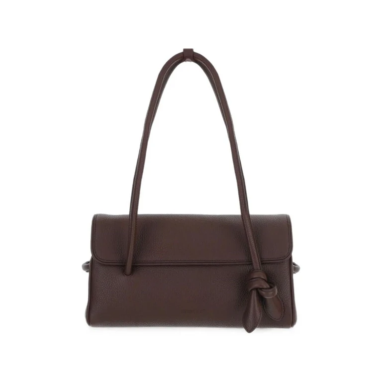Sac porté épaule Jacquemus Le Turismo Long avec détail noué