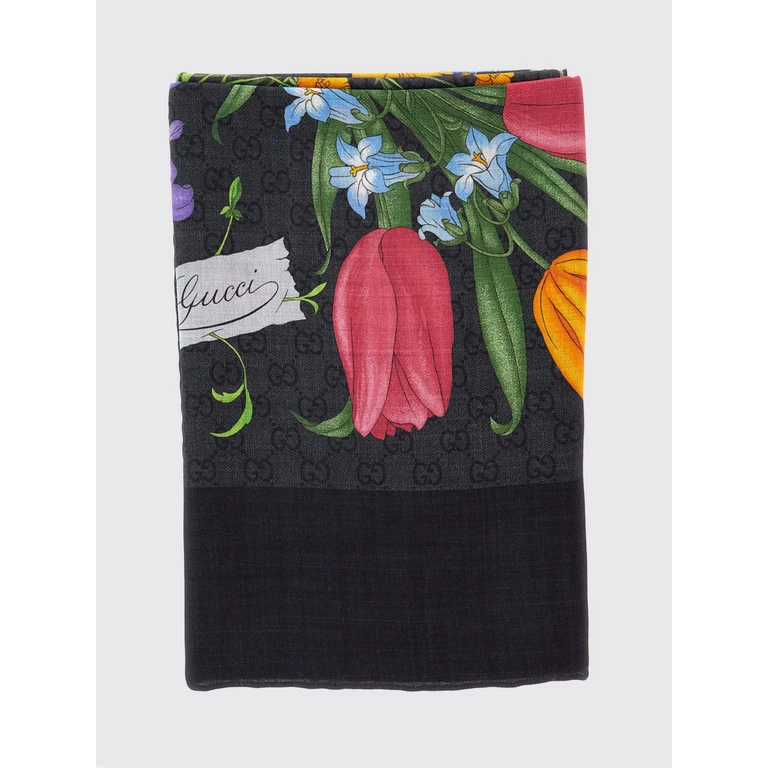 GUCCI Scarf Woman color Black (8737293GA381060)