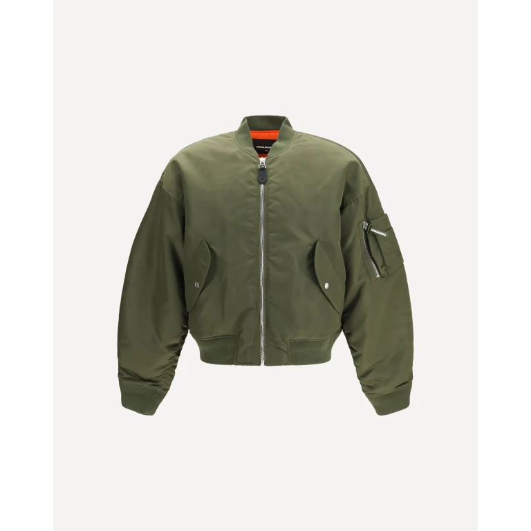 '80s Nylon Bomber Jacket Male 46