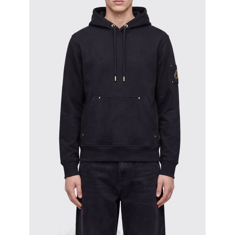 Sweat à capuche Moose Knuckles noir