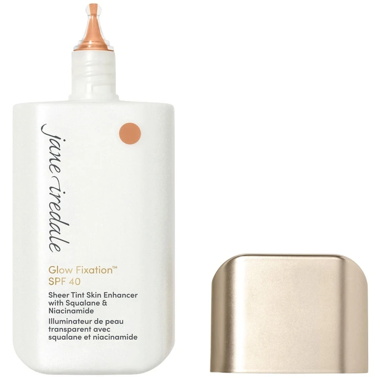 Glow Fixation SPF 40 Sheer Tint Skin Enhancer with Squalane & Niacinamide (Various Shades) - Light Medium to Medium