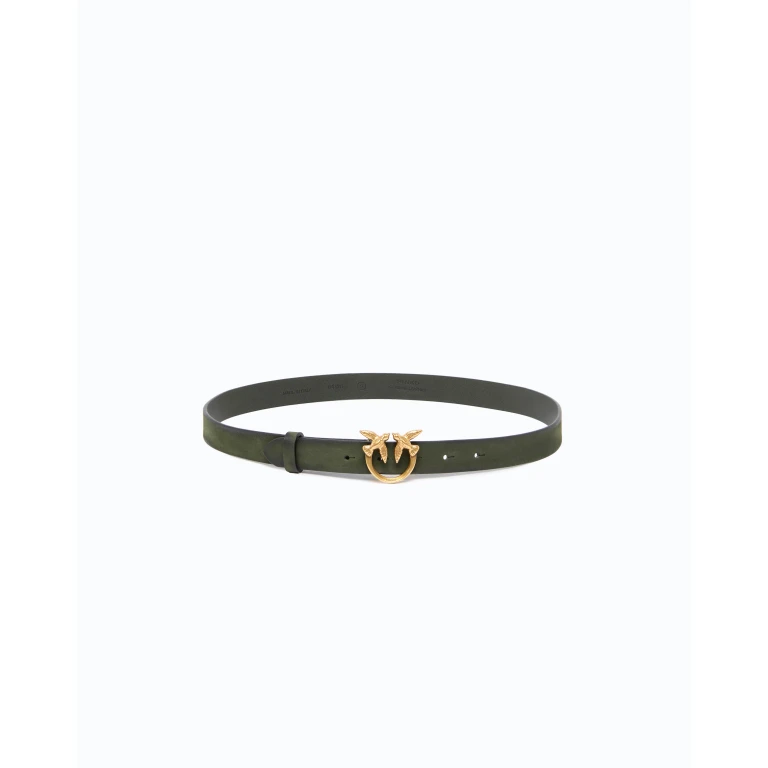 Ceinture en daim avec boucle Love Birds 2 cm - XS