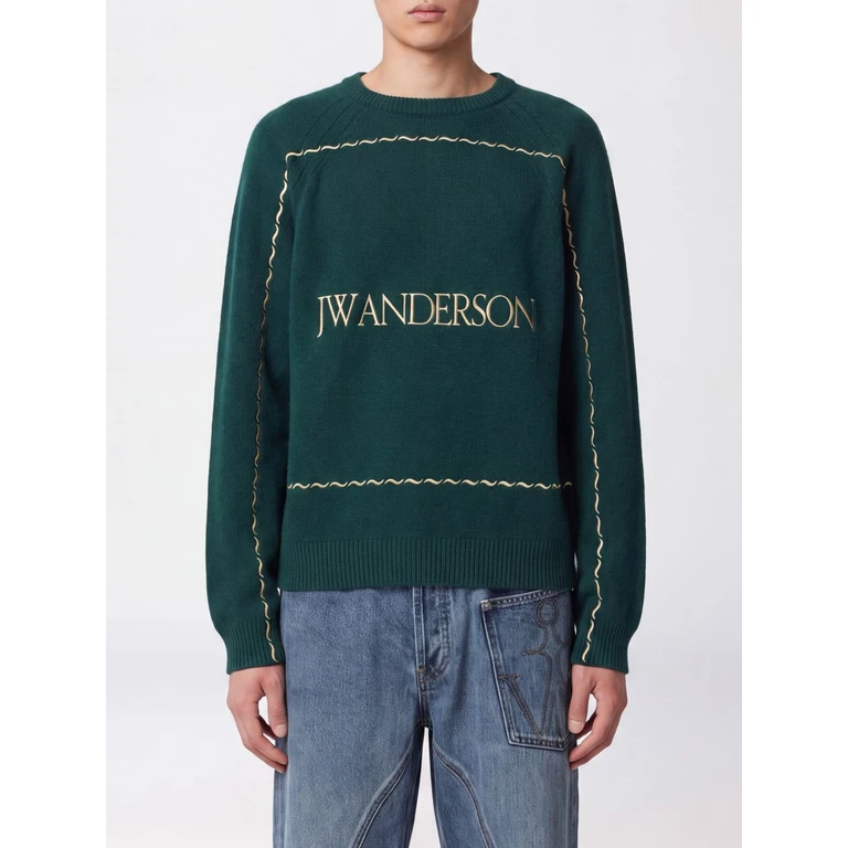 JW ANDERSON Sweater Men color Green (KW1584YN0471555)