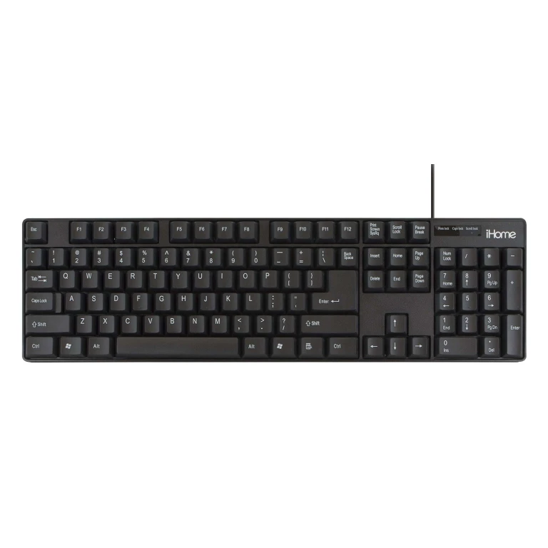 Ih-K1000b Full Size Usb Desktop Keyboard (Black)