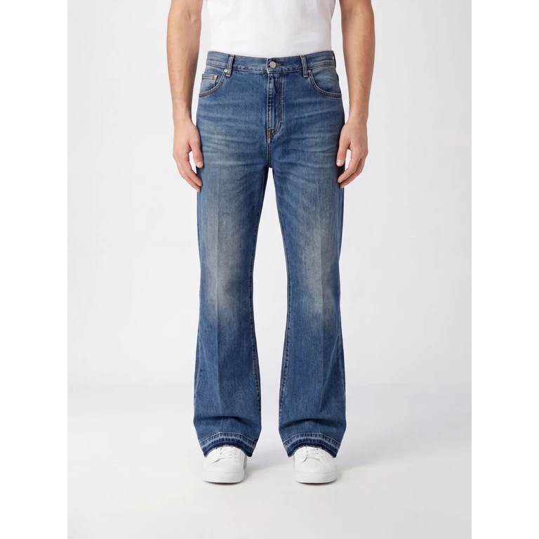 AMIRI Jeans Men color Indigo (AM426JE005004S)