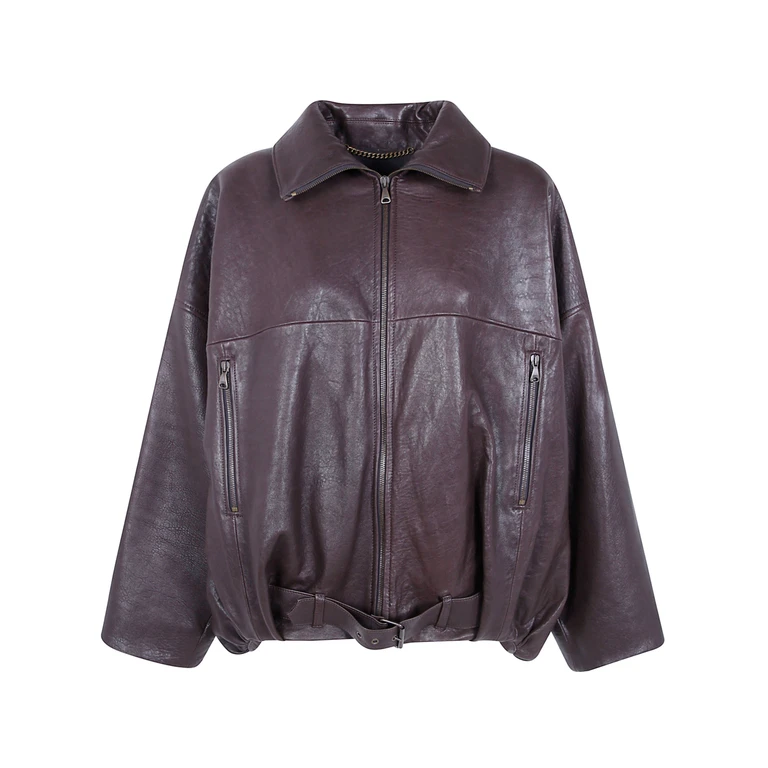 Jacket Long Zipper "Claudia Nuova Zelanda"