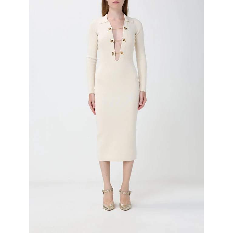 ELISABETTA FRANCHI Dress Woman color Butter (AM01S66E2193)