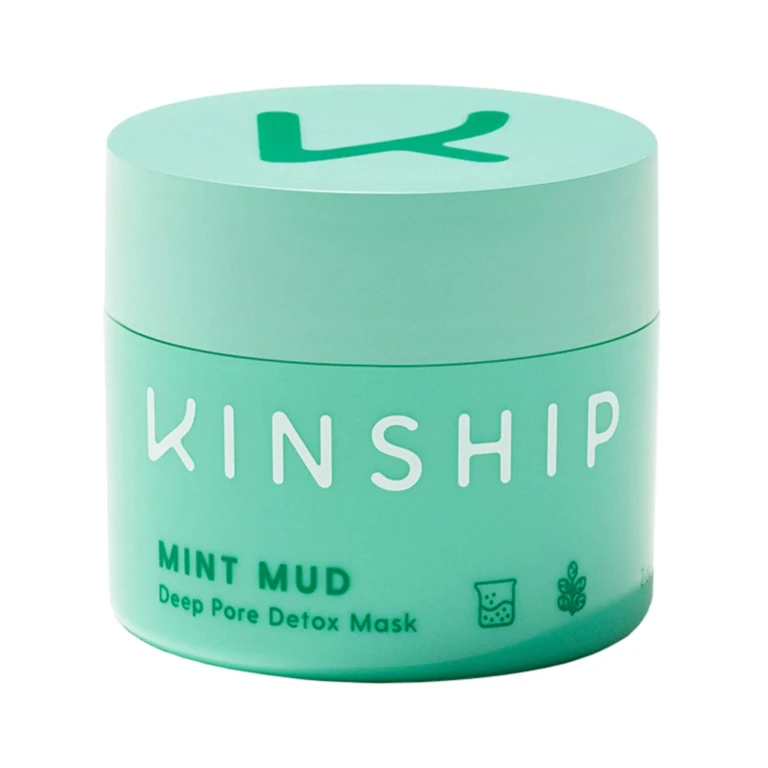 Detox pori profondi al fango alla menta, riequilibrante, maschera di fango, per il viso, 57 g
