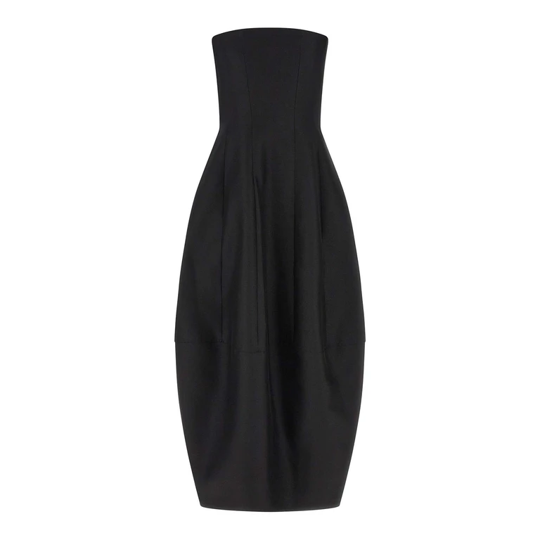 Vestido Stela de Khaite - Negro