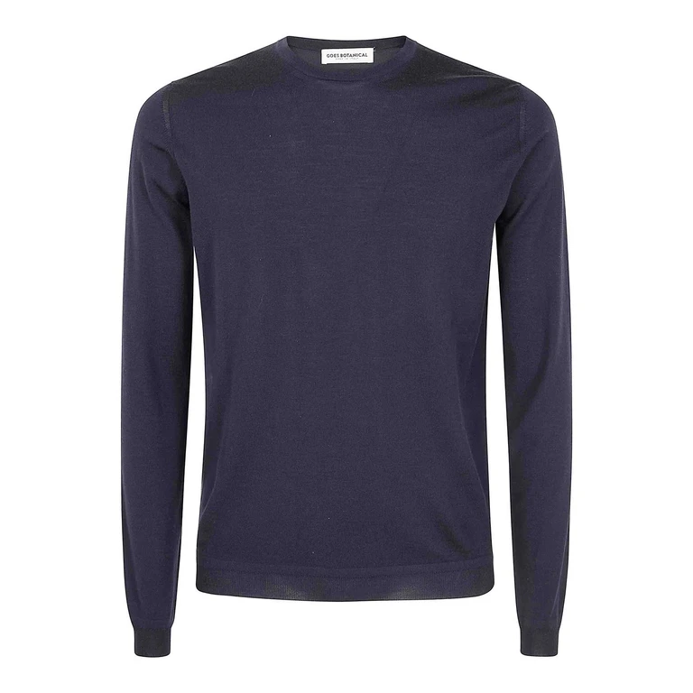Pull Col Rond - Bleu (1323343)