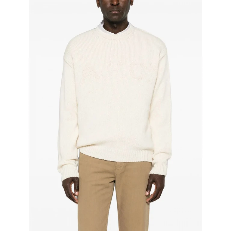 A. P.C. Sweater Men color White (WOATJH23506AAD)